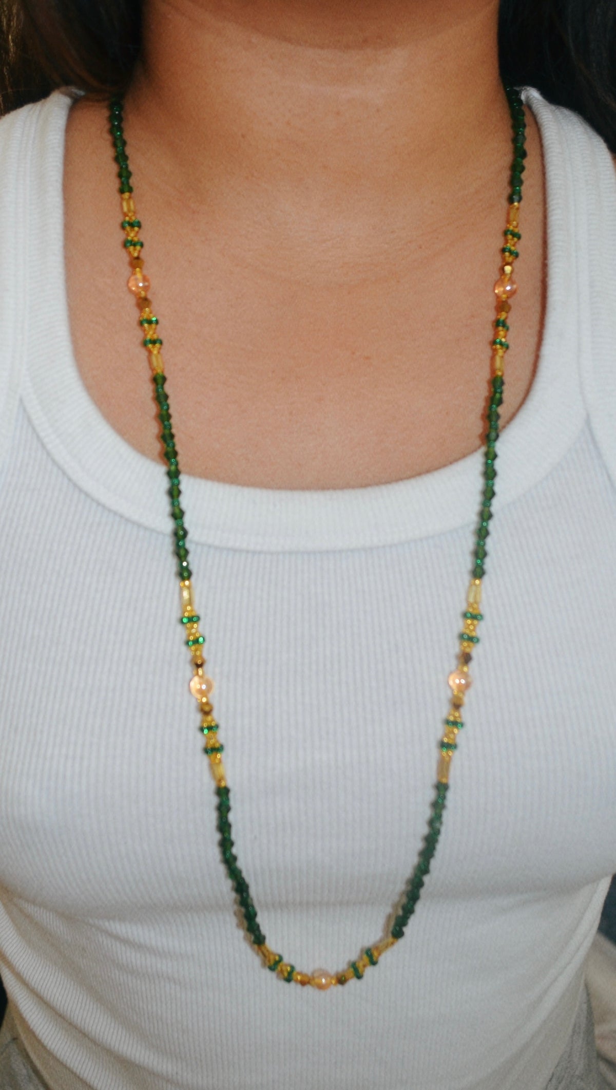 Nisha beaded necklace