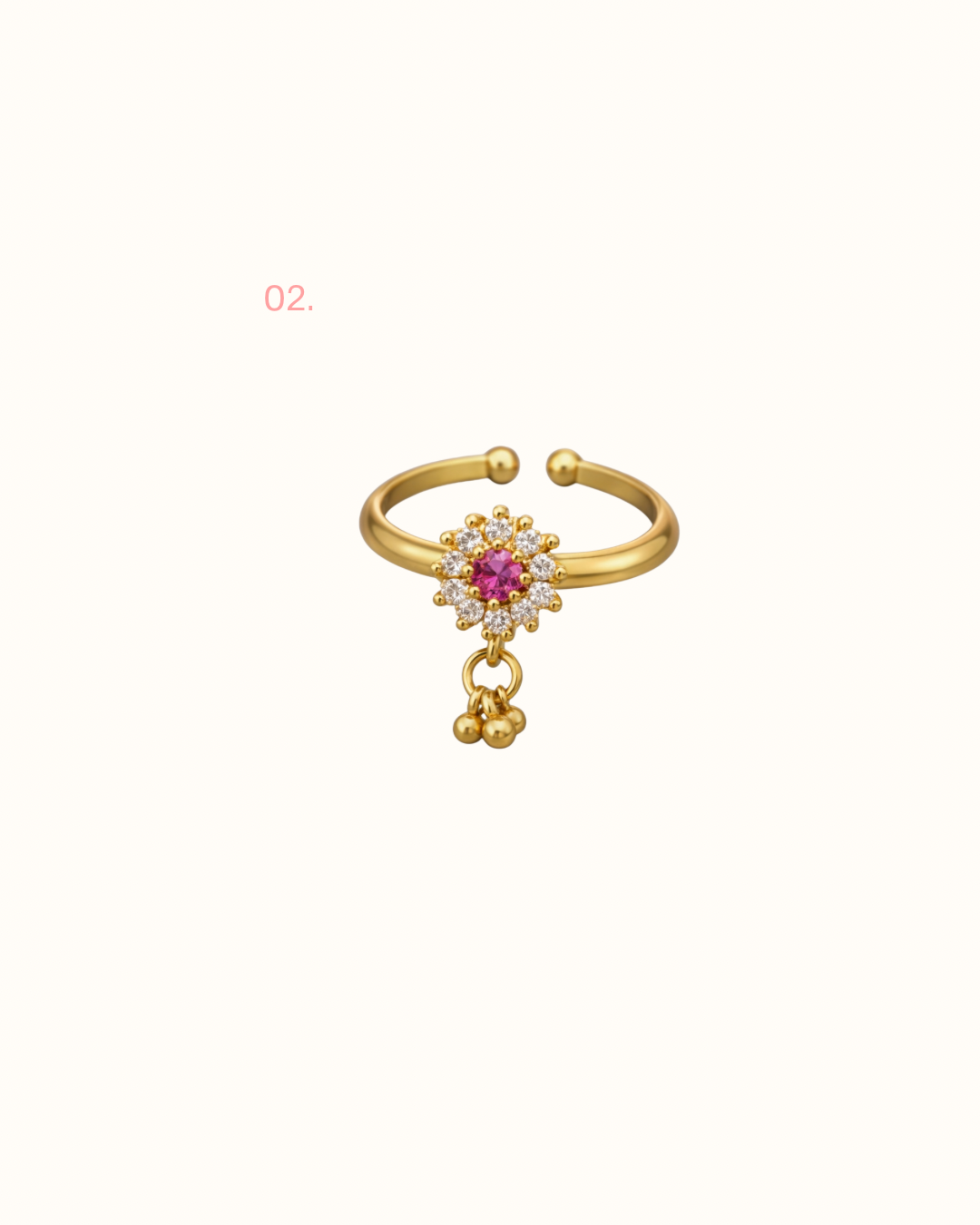 Bloom adjustable ring