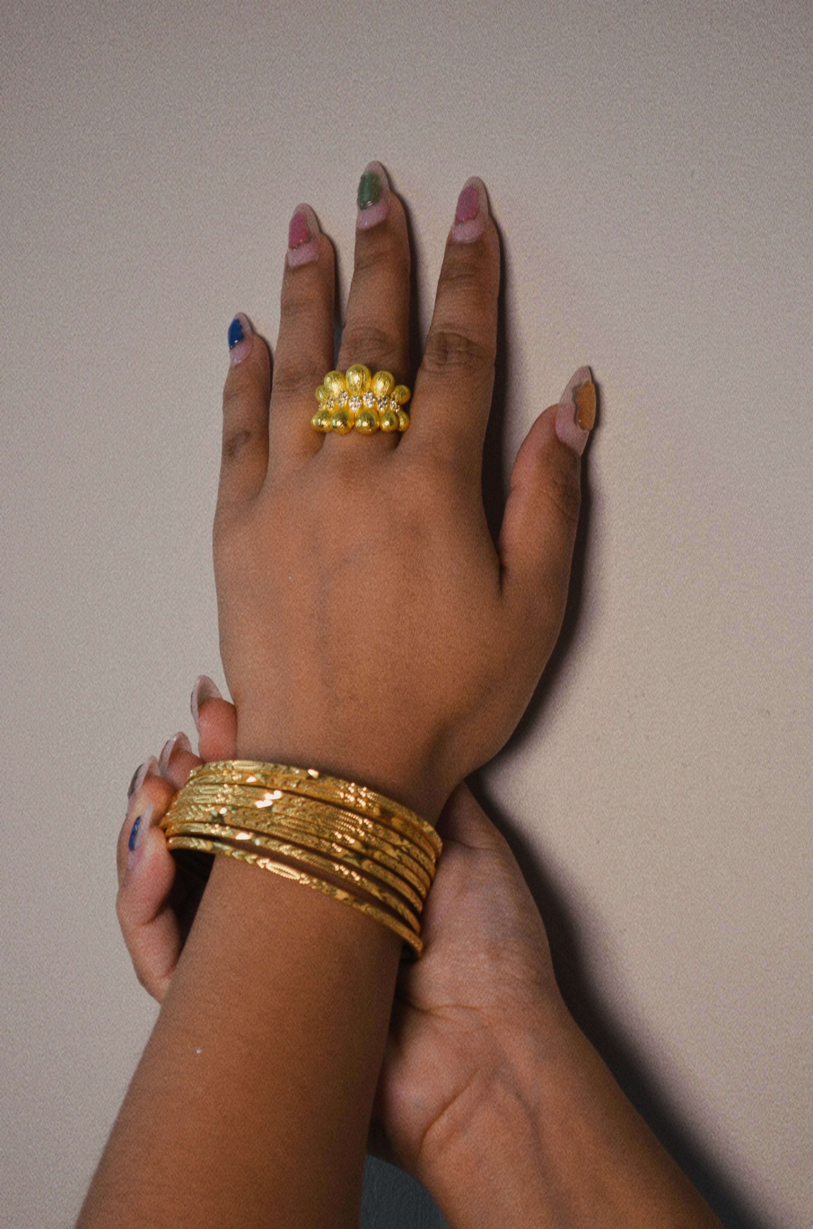 Gold filled everyday bangles
