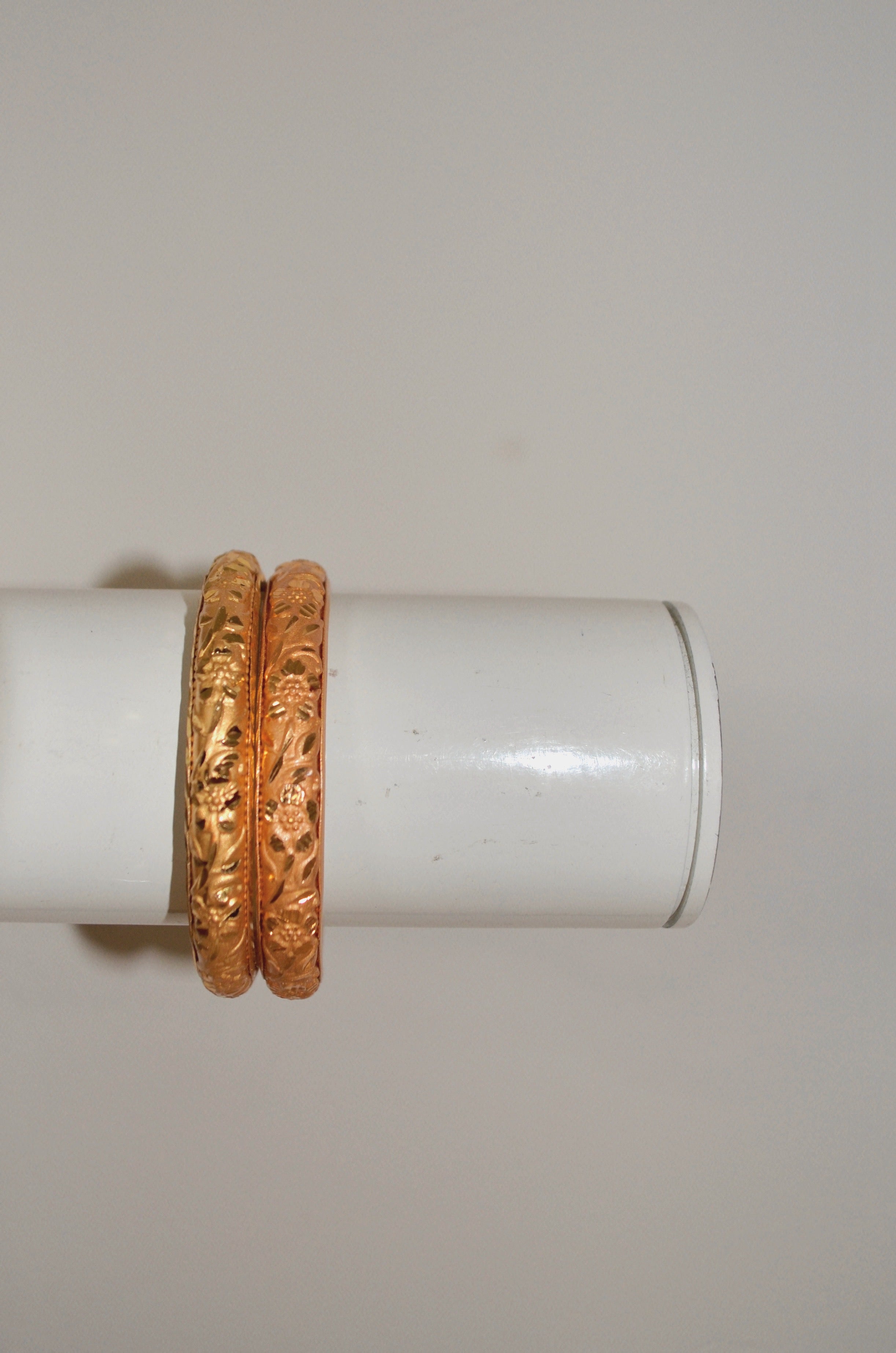 Samara Gold plated chunky bangles