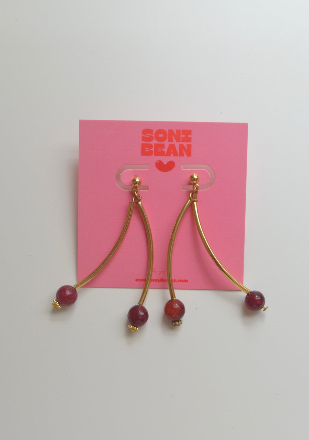 Cherry lady earring