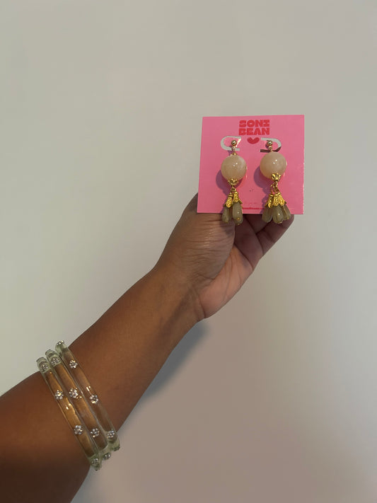 Sweet pea earrings