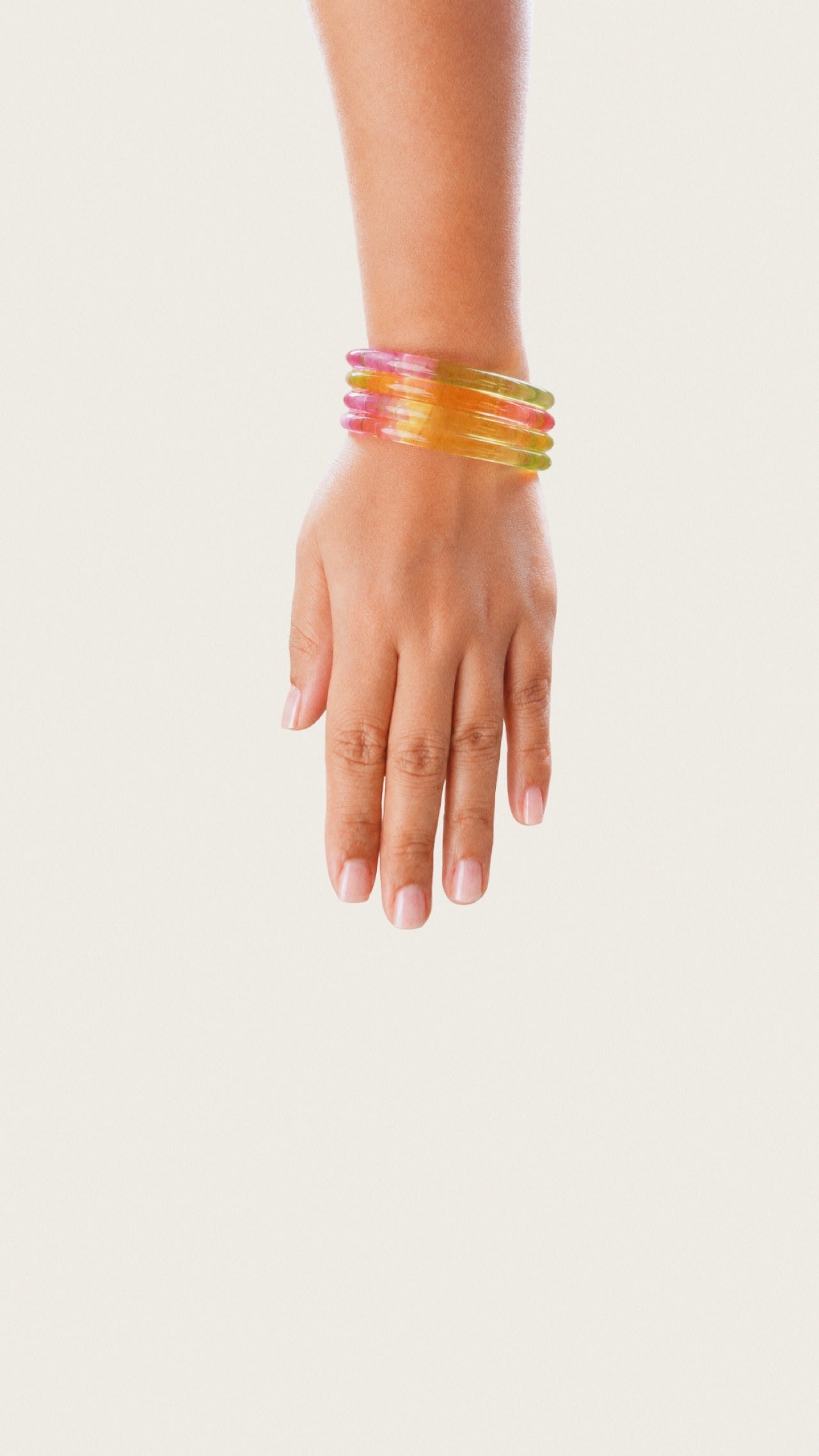 Plain Jelly glass bangles