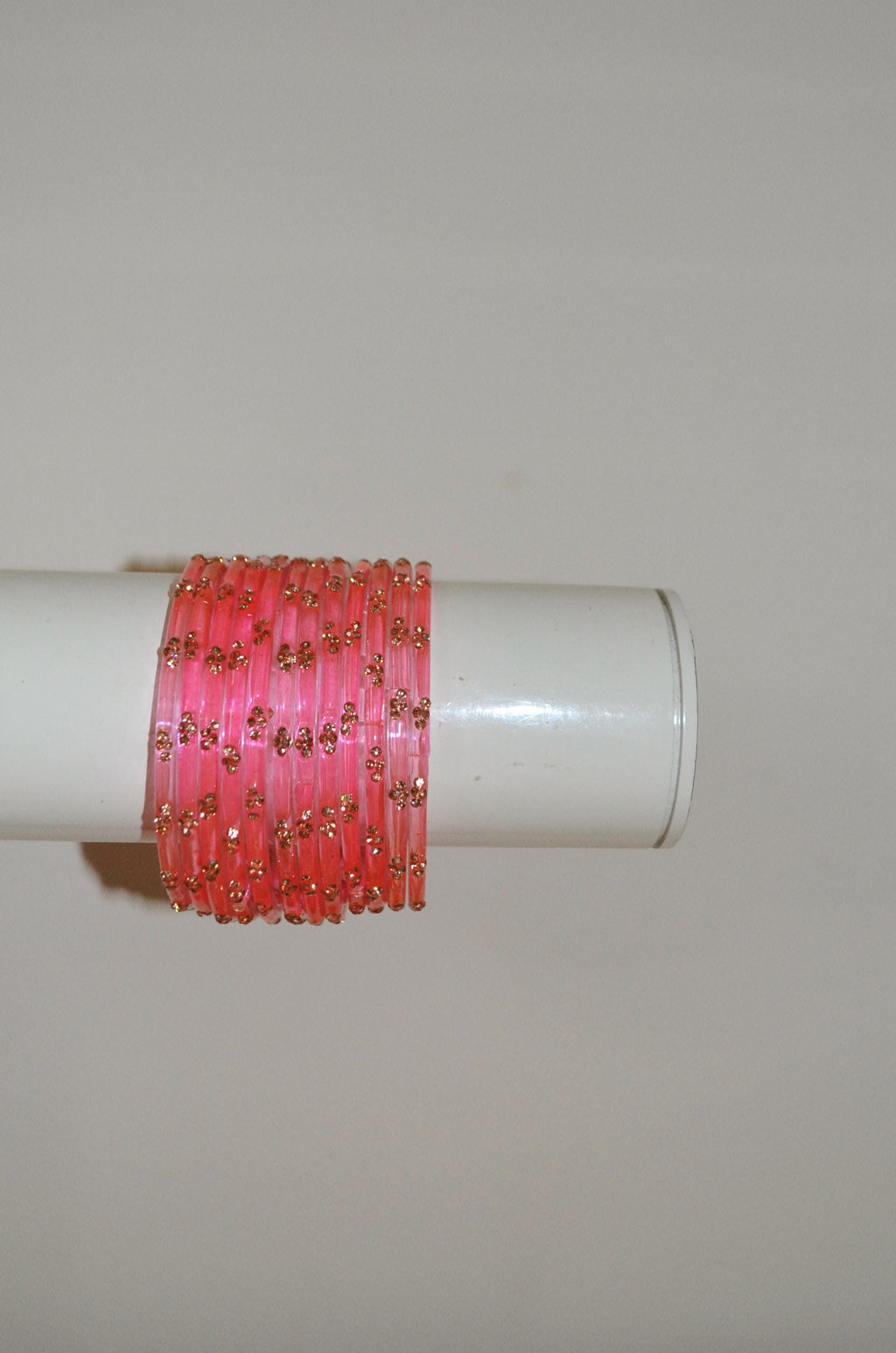 Raindrop glass bangles