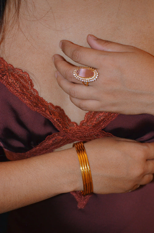 14k Gold plated bangles