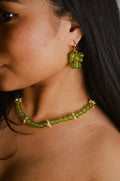 Grape earrings