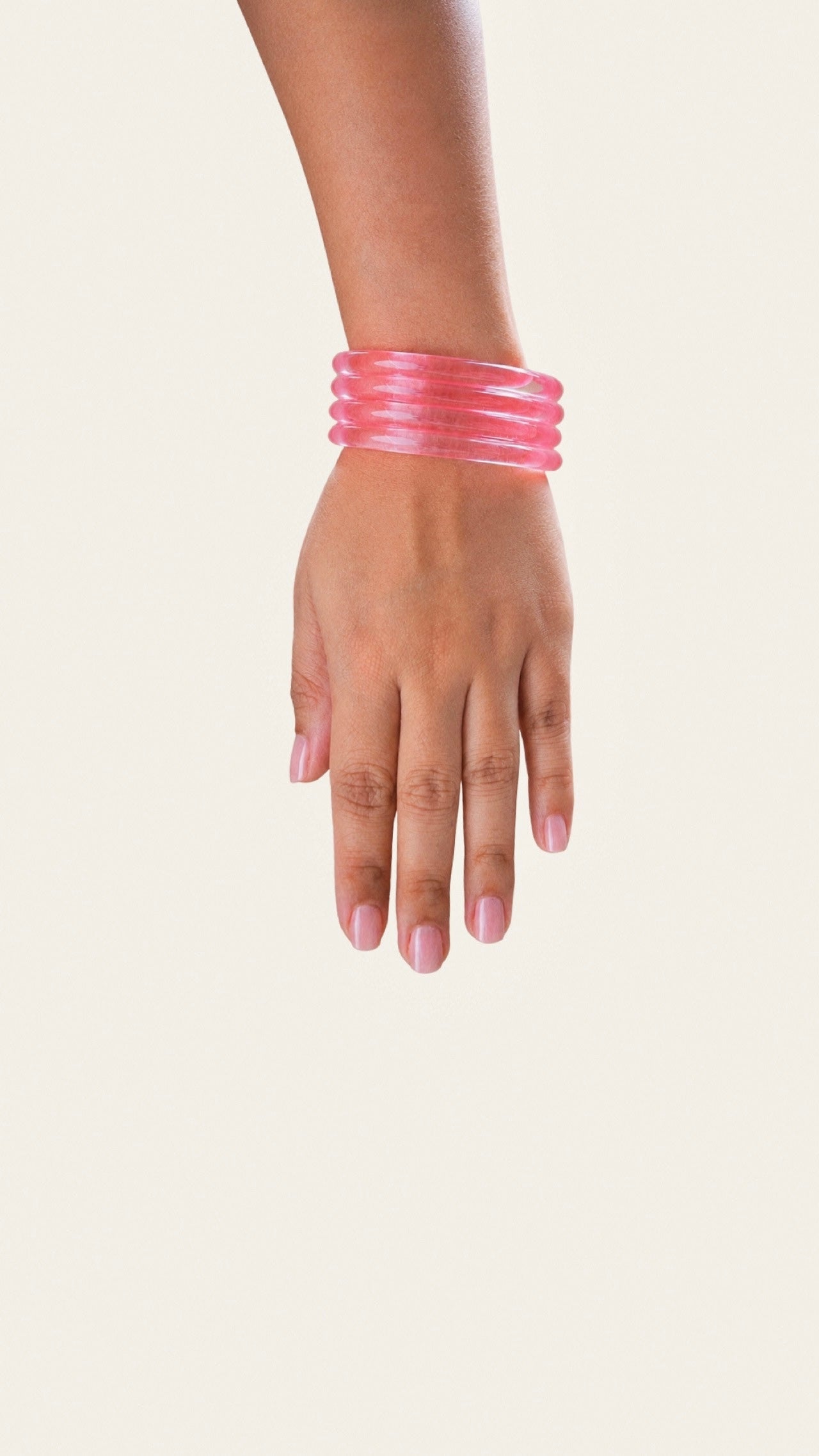 Plain Jelly glass bangles