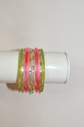 Gardenia bangle stack