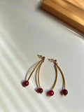 Cherry lady earring