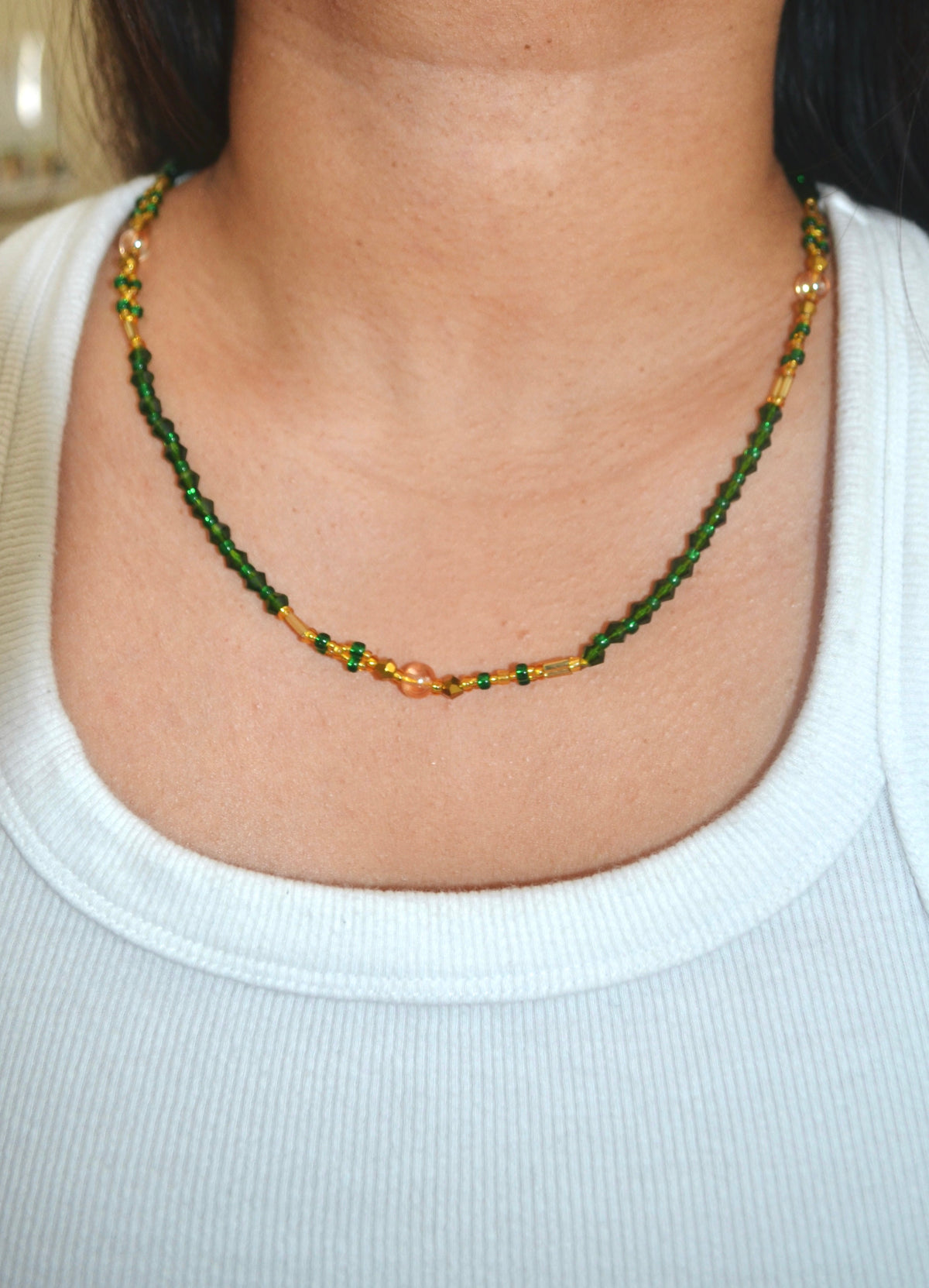 Nisha beaded necklace