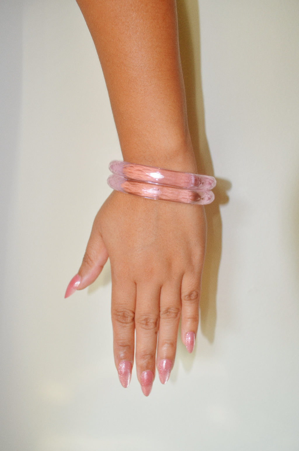10mm diamond cut glass bangles