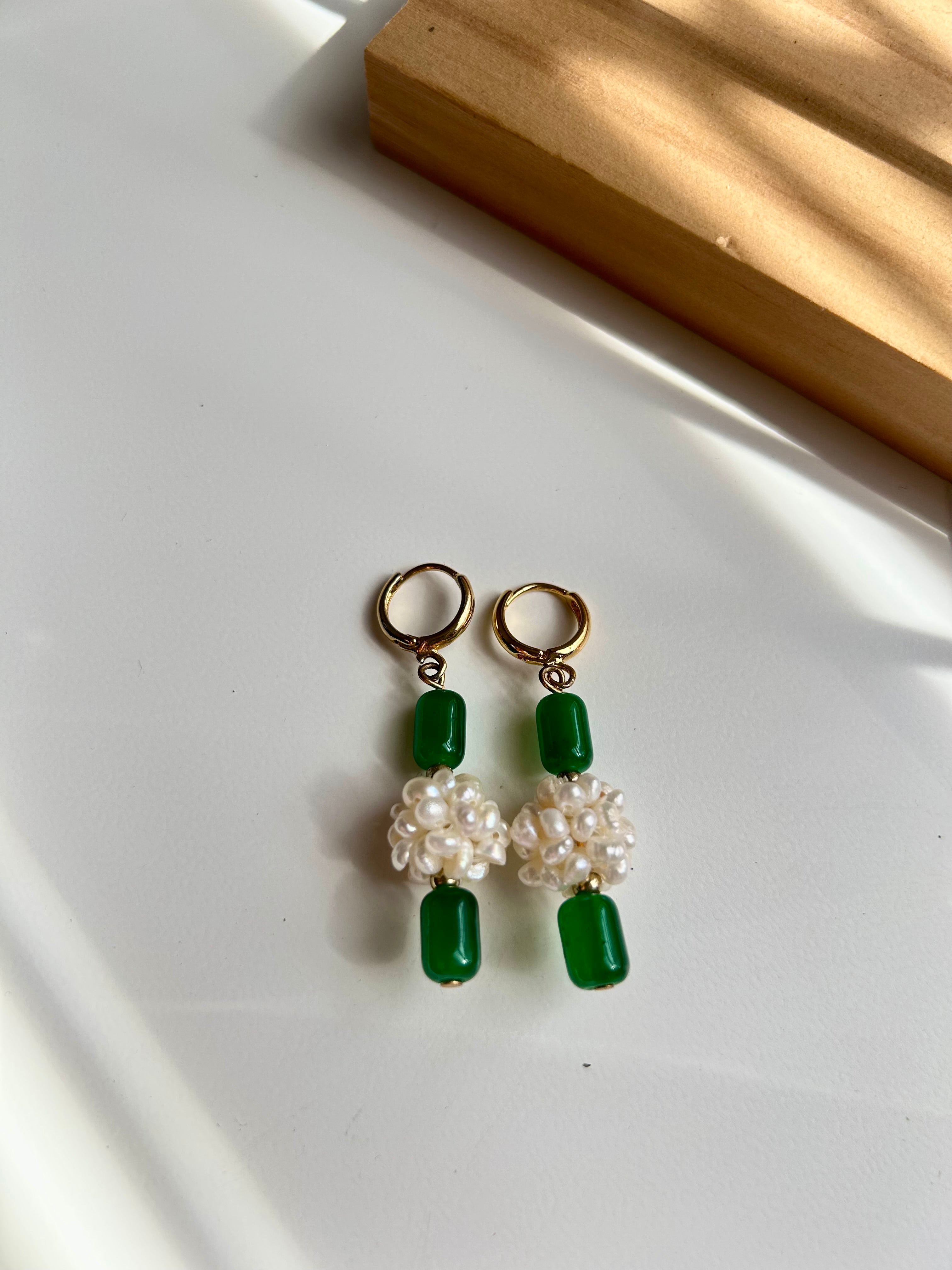 Mother of pearl earring