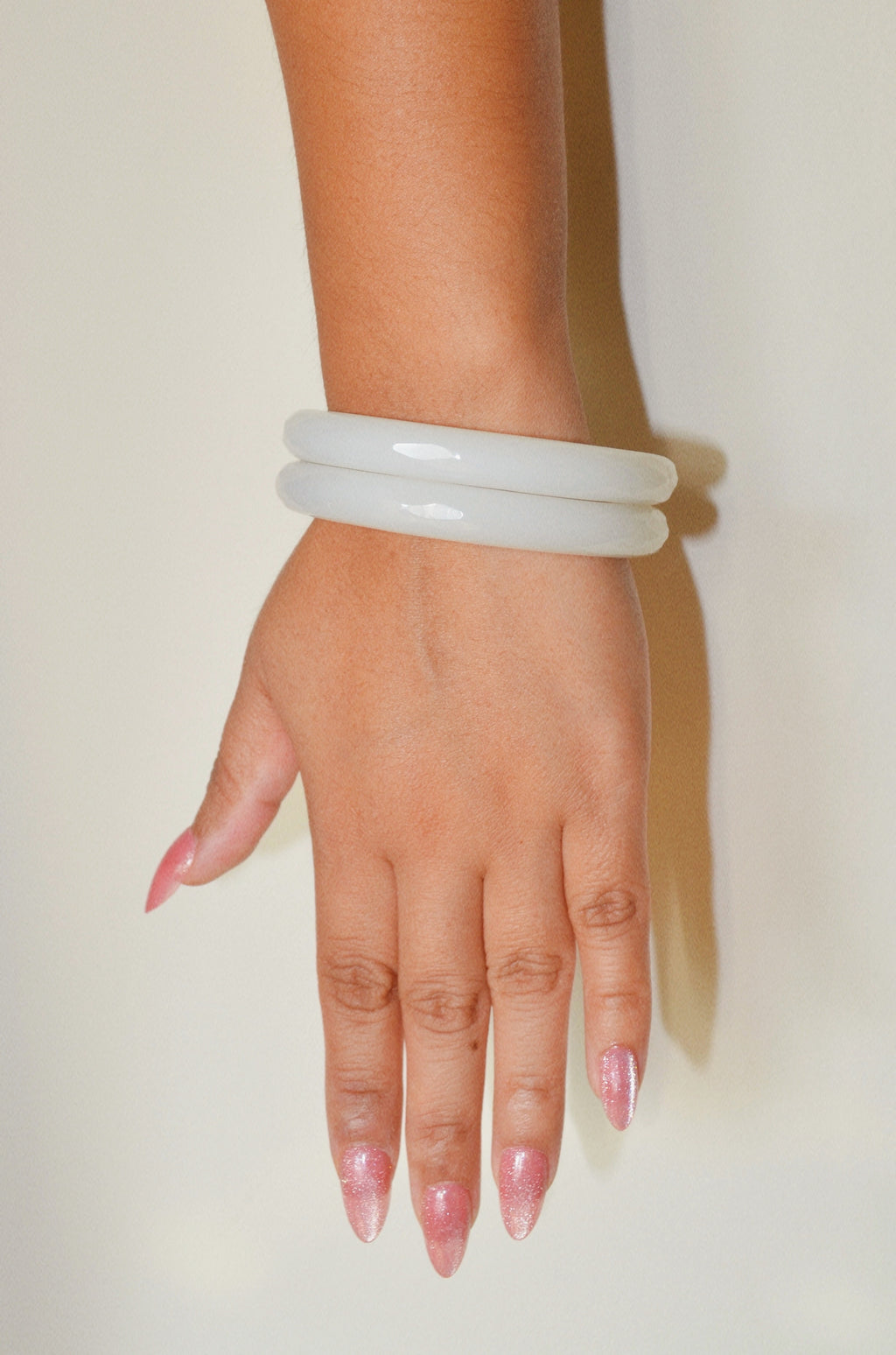 10mm diamond cut glass bangles