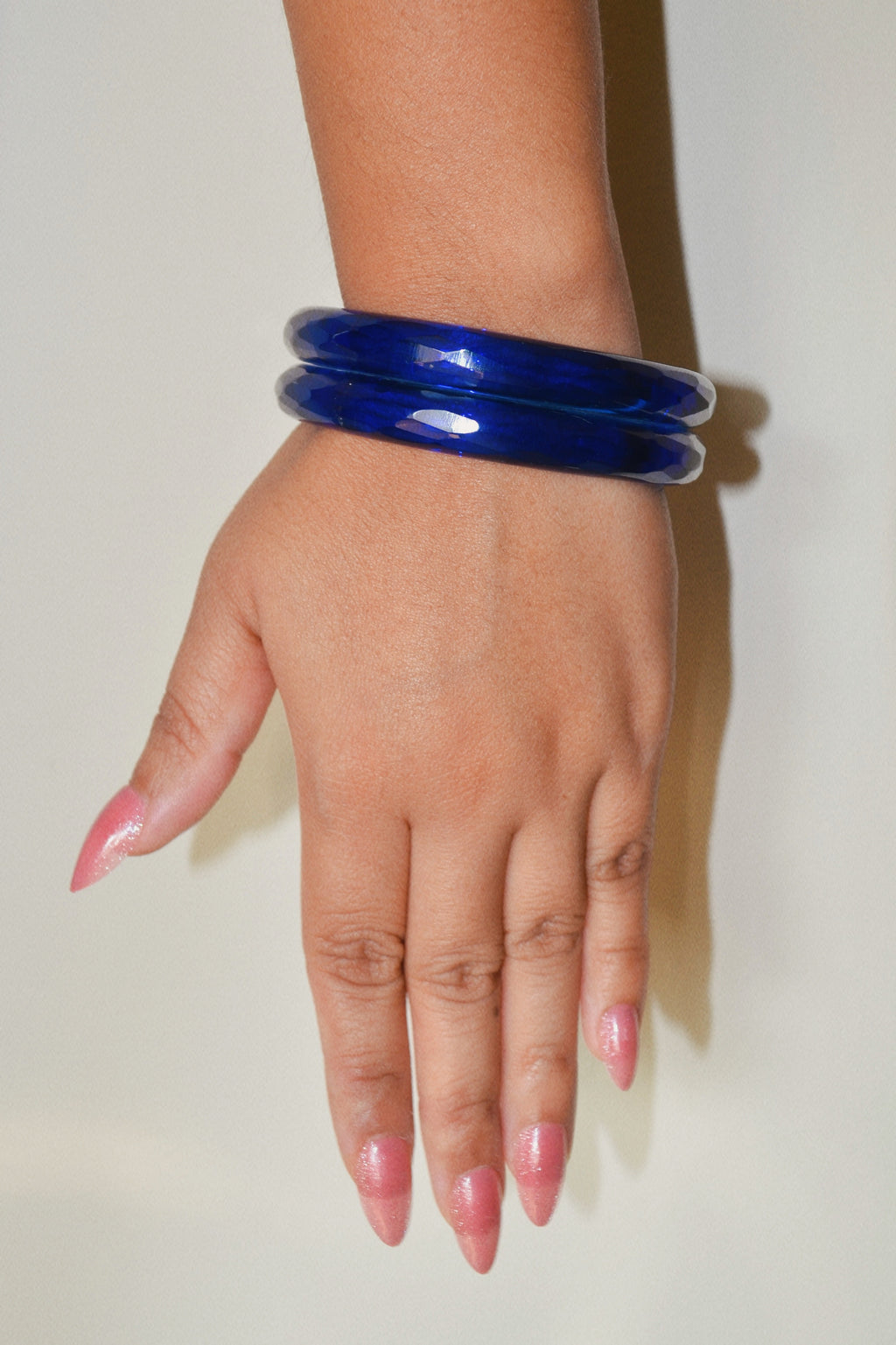 10mm diamond cut glass bangles