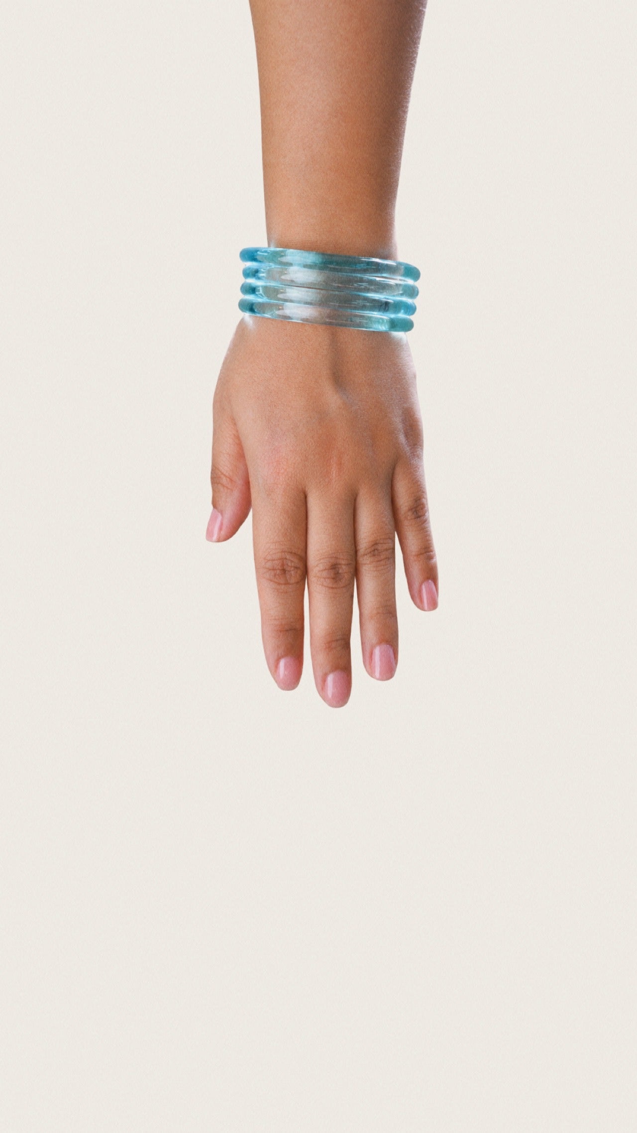 Plain Jelly glass bangles