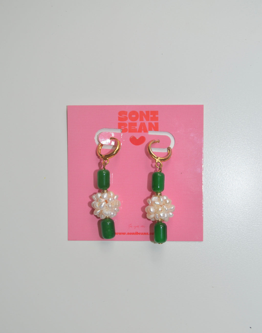 Mother of pearl earring