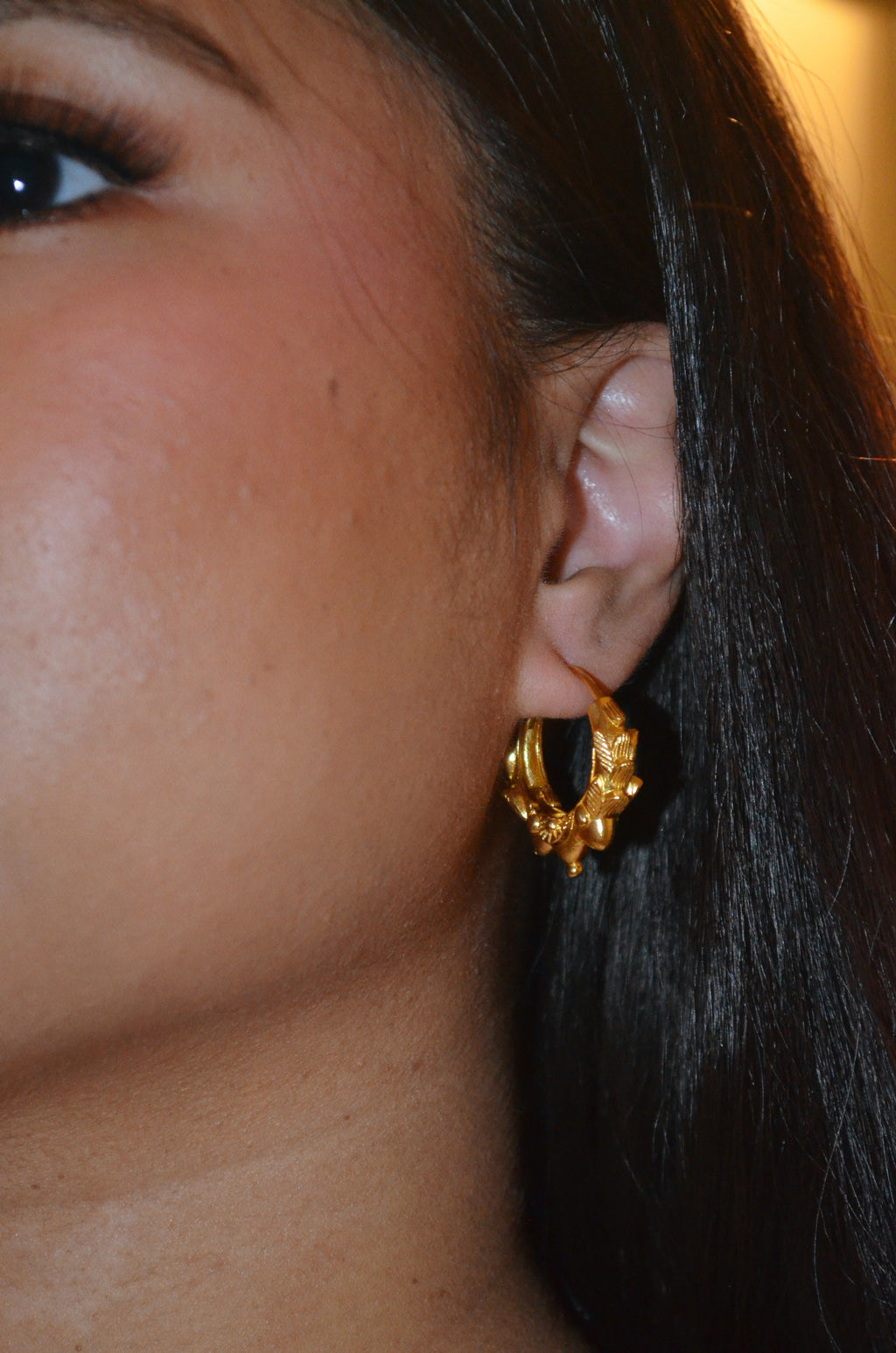 Large gold marwari hoops