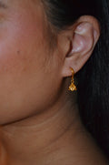 Micro flower jhumka
