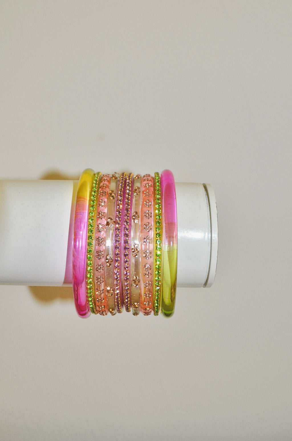 Paradise bangle stack